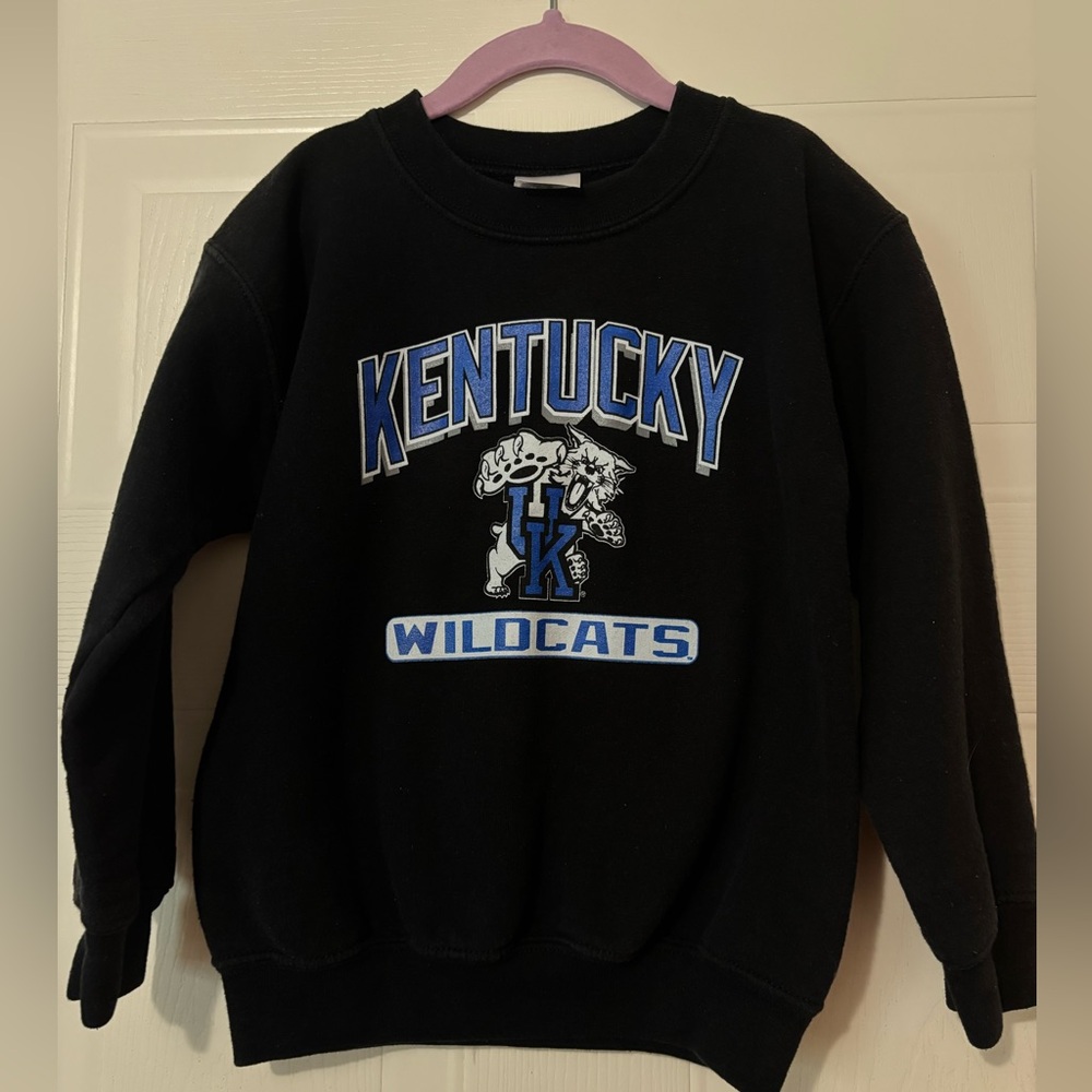 Youth XS Kids Kentucky Wildcats Pullover Black Unisex
